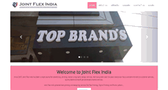 Desktop Screenshot of jointflexindia.com